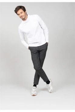 T-shirts T-shirt Manches Longues à Col Roulé Pour Homme - KALE 01V106M - DEELUXET-Shirt KALE -Vêtements Homme Soldes Magasin t shirt kale 2