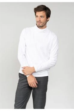 T-shirts T-shirt Manches Longues à Col Roulé Pour Homme - KALE 01V106M - DEELUXET-Shirt KALE