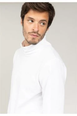 T-shirts T-shirt Manches Longues à Col Roulé Pour Homme - KALE 01V106M - DEELUXET-Shirt KALE -Vêtements Homme Soldes Magasin t shirt kale 4