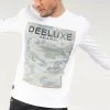 T-shirts T-shirt Manches Longues Camouflage Pour Homme - KUROSON 01V185M - DEELUXET-Shirt KUROSON 2 T-shirts T-shirt Manches Longues Camouflage Pour Homme - KUROSON 01V185M - DEELUXET-Shirt KUROSON -Vêtements Homme Soldes Magasin t shirt kuroson