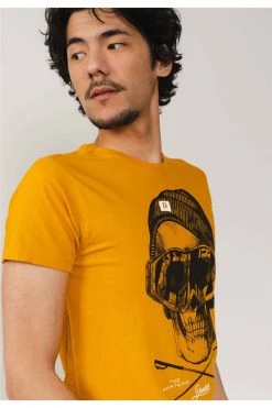 T-shirts T-shirt Dessin Tête De MortT-Shirt LANDY -Vêtements Homme Soldes Magasin t shirt landy 2