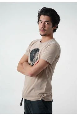 T-shirts Tee-shirt Tête De Mort Col Rond Manches CourtesT-Shirt LEADER -Vêtements Homme Soldes Magasin t shirt leader 2