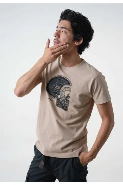 T-shirts Tee-shirt Tête De Mort Col Rond Manches CourtesT-Shirt LEADER -Vêtements Homme Soldes Magasin t shirt leader 3