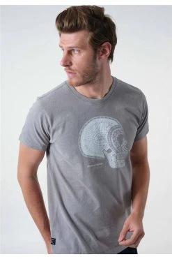 T-shirts Tee-shirt Tête De Mort Col Rond Manches CourtesT-Shirt LEADER -Vêtements Homme Soldes Magasin t shirt leader 5