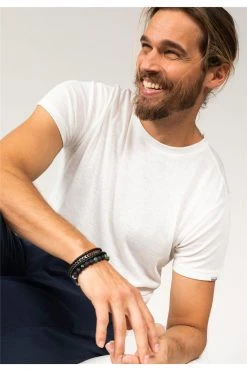 T-shirts T-Shirt LINEN - DeeluxeT-Shirt LINEN 9 T-shirts T-Shirt LINEN - DeeluxeT-Shirt LINEN -Vêtements Homme Soldes Magasin t shirt linen 1