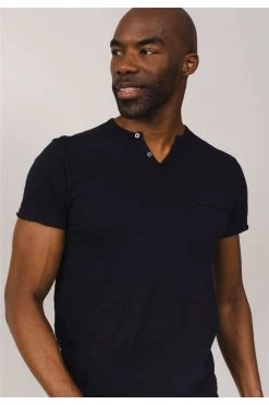 T-shirts Tee-shirt à Motifs Col V Boutons Avec Poche Plaquée T-Shirt LOST 13 T-shirts Tee-shirt à Motifs Col V Boutons Avec Poche Plaquée T-Shirt LOST -Vêtements Homme Soldes Magasin t shirt lost 5