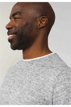 T-shirts T-shirt Manches Longues ChinéT-Shirt MONAN -Vêtements Homme Soldes Magasin t shirt monan 10