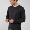 T-shirts T-shirt Manches Longues Chiné Pour Homme - MONAN 01V189M - DEELUXET-Shirt MONAN