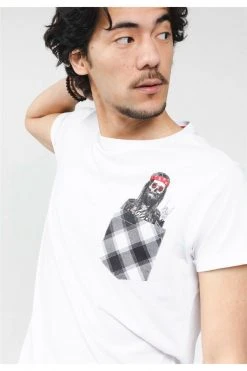 T-shirts Tee-shirt Col Rond Avec Poche PoitrineT-Shirt NEWHYDE -Vêtements Homme Soldes Magasin t shirt newhyde 4