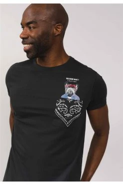 T-shirts T-shirt Poche FantaisieT-Shirt PEPITO -Vêtements Homme Soldes Magasin t shirt pepito 3
