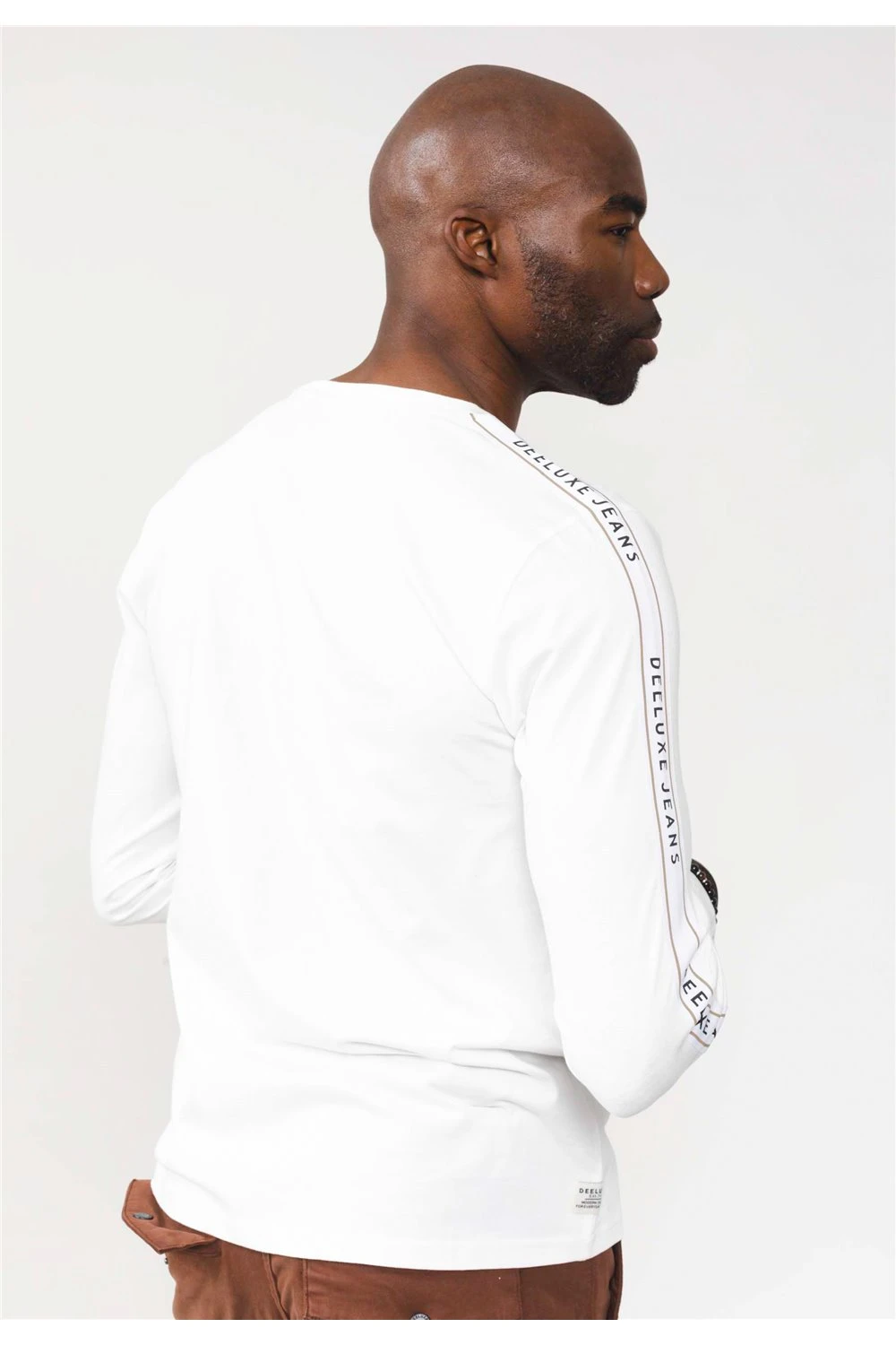 T-shirts Tee-shirt Sportswear à Bandes Manches LonguesT-Shirt RALFO 6 T-shirts Tee-shirt Sportswear à Bandes Manches LonguesT-Shirt RALFO – Image 4