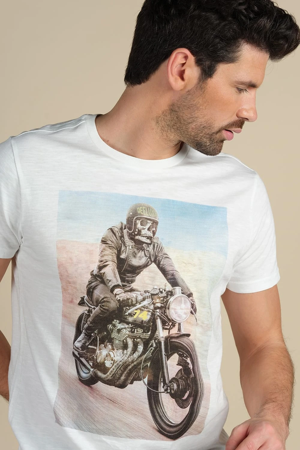 T-shirts T-shirt Imprimé Moto Pour Homme - RINGO S21133M - DEELUXET-Shirt RINGO 7 T-shirts T-shirt Imprimé Moto Pour Homme - RINGO S21133M - DEELUXET-Shirt RINGO – Image 5