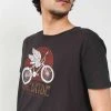 T-shirts Tee-shirt Imprimé Vélo Aux Ailes D'angeT-Shirt RISE -Vêtements Homme Soldes Magasin t shirt rise