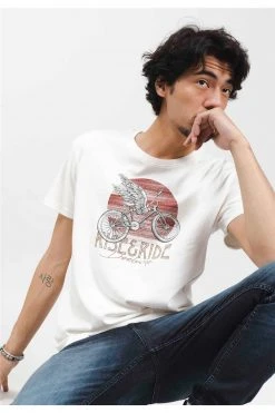 T-shirts Tee-shirt Imprimé Vélo Aux Ailes D'angeT-Shirt RISE 12 T-shirts Tee-shirt Imprimé Vélo Aux Ailes D'angeT-Shirt RISE -Vêtements Homme Soldes Magasin t shirt rise 4