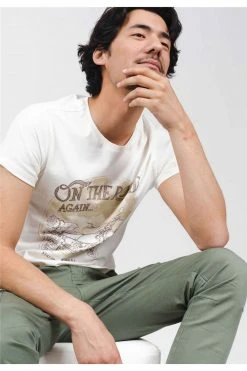 T-shirts Tee-shirt Imprimé Moto à Manches CourtesT-Shirt ROADY -Vêtements Homme Soldes Magasin t shirt roady 4