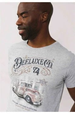 T-shirts Tee-shirt Imprimé Voiture Vintage Col Rond T-Shirt RUSTY -Vêtements Homme Soldes Magasin t shirt rusty 2