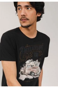 T-shirts Tee-shirt Imprimé Voiture Vintage Col Rond T-Shirt RUSTY -Vêtements Homme Soldes Magasin t shirt rusty 4