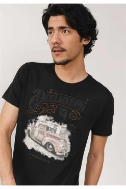 T-shirts Tee-shirt Imprimé Voiture Vintage Col Rond T-Shirt RUSTY -Vêtements Homme Soldes Magasin t shirt rusty 5