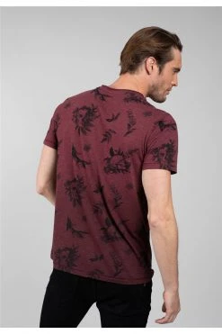 T-shirts T-shirt Imprimé Tête De Mort Pour Homme - SKULLIER 01V121M - DEELUXET-Shirt SKULLIER -Vêtements Homme Soldes Magasin t shirt skullier 3