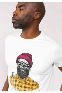 T-shirts Tee-shirt Tête De Mort Techno FestivalT-Shirt TELLSON