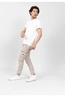 T-shirts T-shirt Uni En Jersey FlamméT-Shirt TIM -Vêtements Homme Soldes Magasin t shirt tim 2