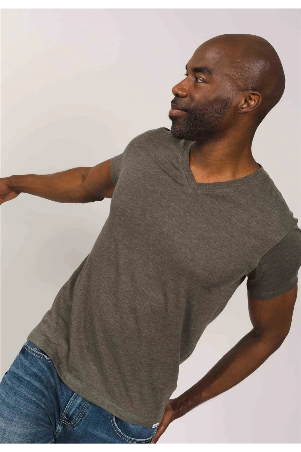 T-shirts T-shirt Col En VT-Shirt VIMA 5 T-shirts T-shirt Col En VT-Shirt VIMA – Image 3