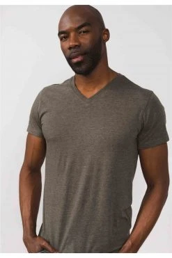 T-shirts T-shirt Col En VT-Shirt VIMA 13 T-shirts T-shirt Col En VT-Shirt VIMA -Vêtements Homme Soldes Magasin t shirt vima 5