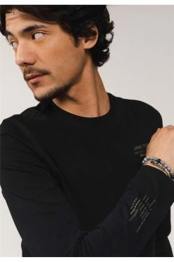 T-shirts T-shirt Col Rond à Manches LonguesT-Shirt VITO -Vêtements Homme Soldes Magasin t shirt vito 2