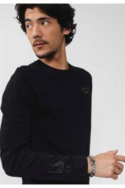 T-shirts T-shirt Col Rond à Manches LonguesT-Shirt VITO -Vêtements Homme Soldes Magasin t shirt vito 4