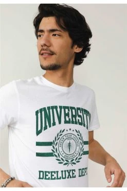 T-shirts T-Shirt En Coton à Manches Courtes Et Inscriptions T-Shirt YALE