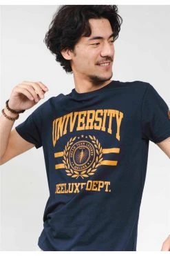 T-shirts T-Shirt En Coton à Manches Courtes Et Inscriptions T-Shirt YALE -Vêtements Homme Soldes Magasin t shirt yale 5