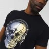 T-shirts T-shirt Imprimé Tête De MortT-Shirt ZIKMU -Vêtements Homme Soldes Magasin t shirt zikmu