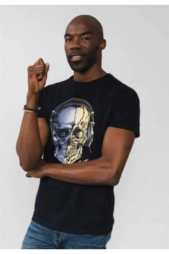 T-shirts T-shirt Imprimé Tête De MortT-Shirt ZIKMU -Vêtements Homme Soldes Magasin t shirt zikmu 4