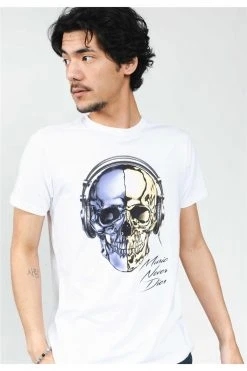 T-shirts T-shirt Imprimé Tête De MortT-Shirt ZIKMU -Vêtements Homme Soldes Magasin t shirt zikmu 5