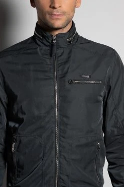 Vestes & Blousons Blouson Col Haut Zippé Pour Homme - TOWER S20602 - DEELUXEBLOUSON TOWER -Vêtements Homme Soldes Magasin tower 4