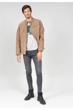 Vestes & Blousons Blouson En Suédine Pour Homme - AGENCY 01V697M - DEELUXEVeste AGENCY -Vêtements Homme Soldes Magasin veste agency 9