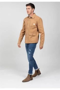 Vestes & Blousons Surchemise En Coton Pour Homme - INDIA 01V684M - DEELUXEVeste INDIA -Vêtements Homme Soldes Magasin veste india 2