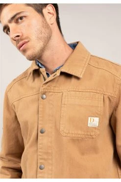 Vestes & Blousons Surchemise En Coton Pour Homme - INDIA 01V684M - DEELUXEVeste INDIA -Vêtements Homme Soldes Magasin veste india 4