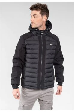 Vestes & Blousons Veste Matelassée à Capuche Pour Homme - SECTOR 01V632M - DEELUXEVeste SECTOR -Vêtements Homme Soldes Magasin veste sector 10