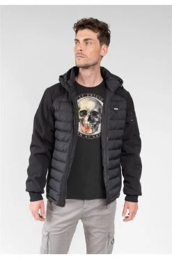 Vestes & Blousons Veste Matelassée à Capuche Pour Homme - SECTOR 01V632M - DEELUXEVeste SECTOR -Vêtements Homme Soldes Magasin veste sector 8