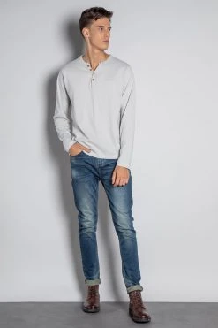 Jeans Tapered Pour Homme - WARREN JJ8040M - DEELUXEJEANS WARREN