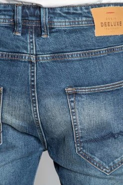 Jeans Tapered Pour Homme - WARREN JJ8040M - DEELUXEJEANS WARREN -Vêtements Homme Soldes Magasin warren 4